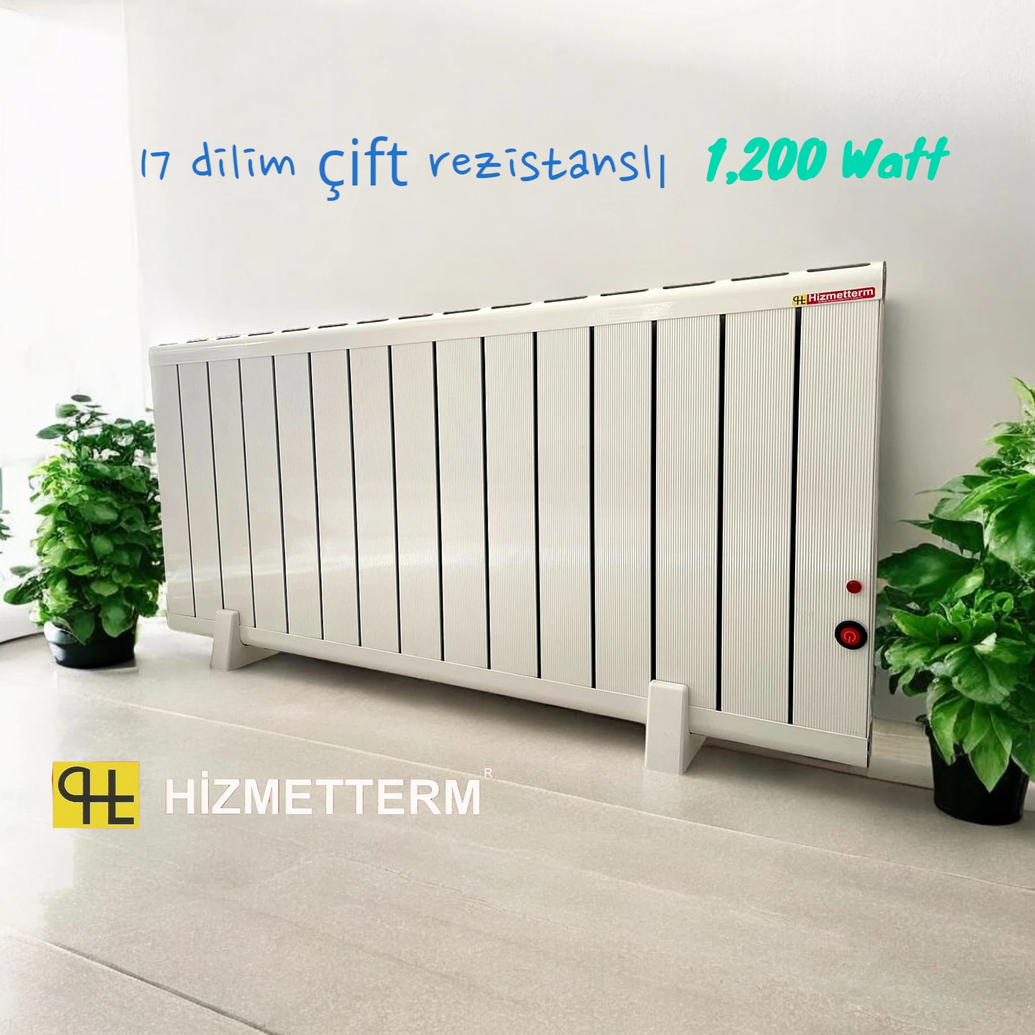 Elektrikli radyatör Çift Rezistanslı