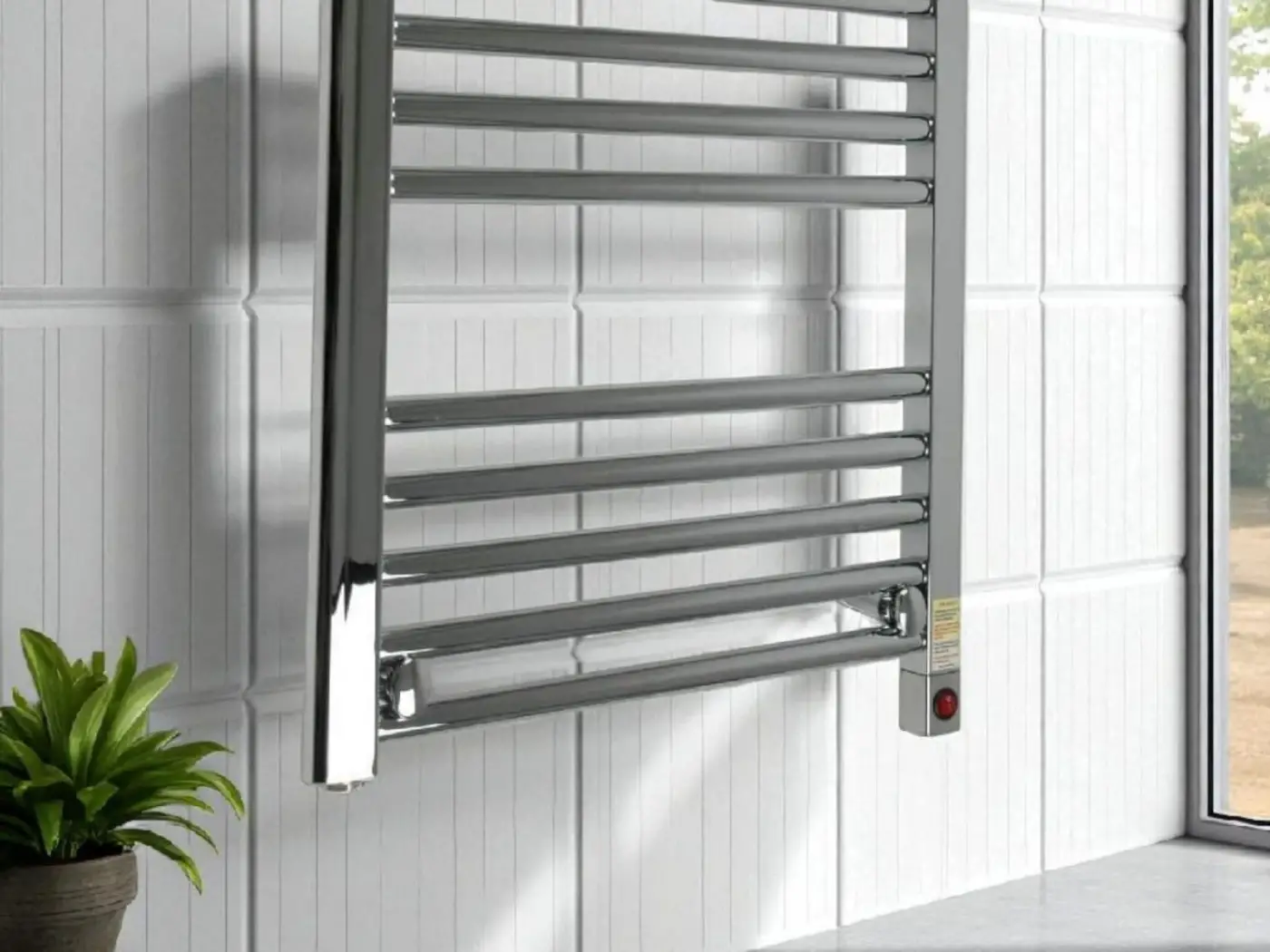 Elektrikli Havlupan 50X100 CM KROM