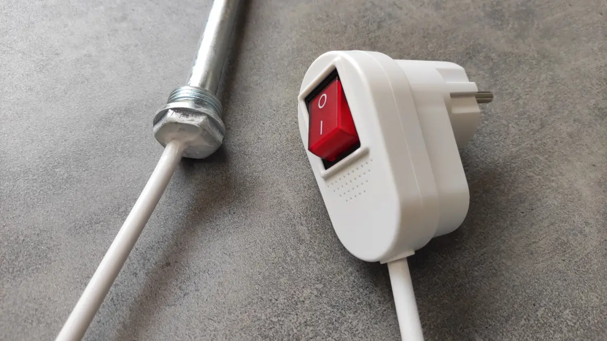 Havlupan Rezistans Kiti Tak Çalıştır Termostatlı Bakır 600 WATT