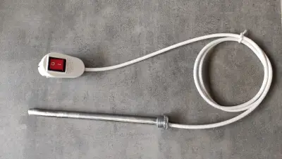 Havlupan Rezistans Kiti Tak Çalıştır Termostatlı Bakır 600 WATT