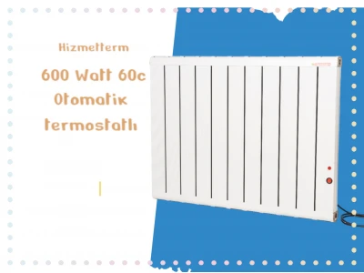 Elektrikli Aluminyum Radyatör 600 WATT