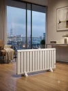 1200 W Çift Rezistanslı (600+600) Aluminyum Elektrikli Radyatör 60c Sabit termostatlı 50x120 cm