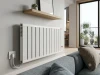 1200 W Çift Rezistanslı (600+600) Aluminyum Elektrikli Radyatör 60c Sabit termostatlı 50x120 cm